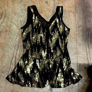 Janice flashy top Medium